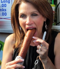 Michelle Bachmann looks starved