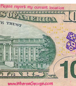 Currency defaced