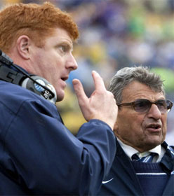 Penn State coaches McCreary & Paterno