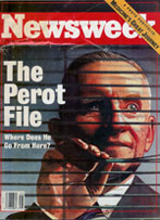 Newsweek cover Ross Perot