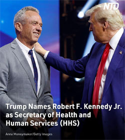 Robert F. Kennedy, Jr. and Donald Trump