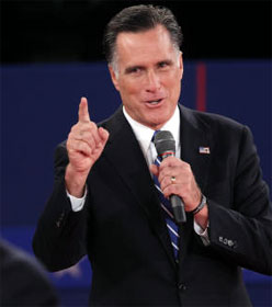 Romney in debate