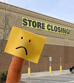 Store closing!