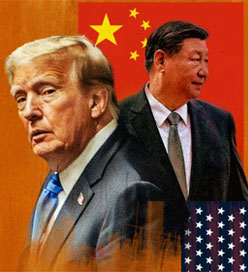 Donald Trump and Xi Jinping